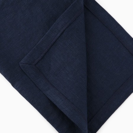 Set of napkins Ethel Color Dark blue, 30x40 cm - 4 pcs, 100% flax 170 g/m2-4