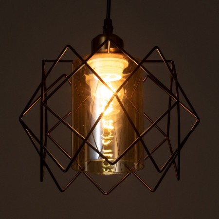 Lamp Bayerlux 2752/1 E27 40W Black 25x25x24-124 cm-4