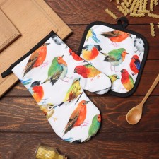 Kit. Set 2 pr. 17*17 cm, mittens. 26*16 cm, 100% p/e