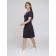 Women's dress Draw Attendation, size 46, gray color