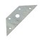 Small, galvanized scarf, 150 pcs