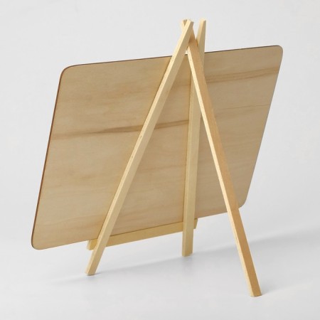 Cretaceous stand “On the easel” 28.8 × 19.8, rectangle, black color-2