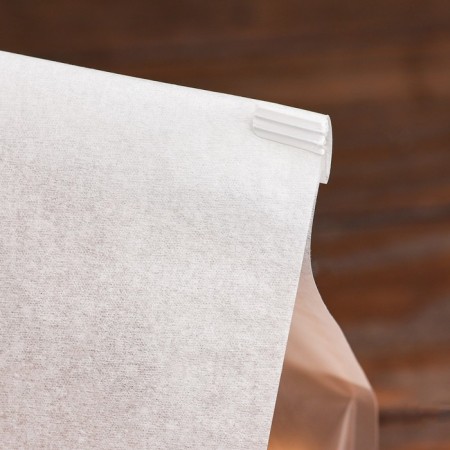 Paper package, with a window, rectangular bottom, white, 22 x 11 x 28 cm-9