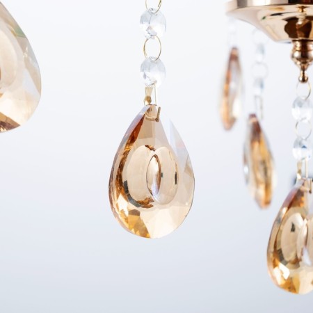 Causteen 06412/3 fgd gold/crystal 3x40W E14 48x48x96cm-3