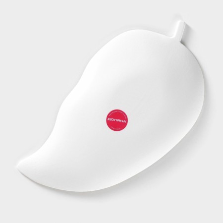 Dice dish of the Golden Leaf, 31 × 17 × 3 cm, white color-4
