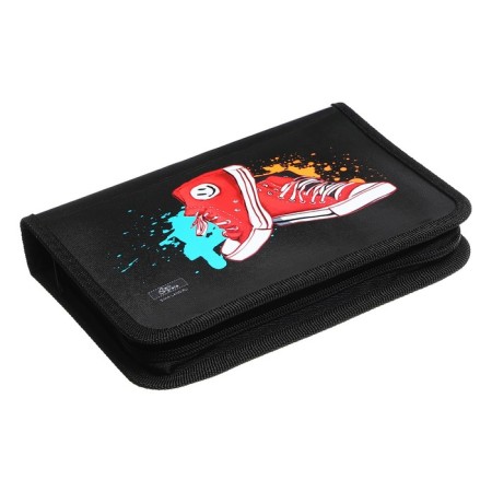 Penal 1 section, 140 x 205 x 38 mm, 2 folding strips, calligrata 30p32_2v "sneakers", laminated cardboard-1