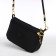 Bag Women's Cross-Bodi with a zipper, black color