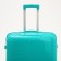 Big suitcase 28 ", a lightning department, code castle, 4 wheels, turquoise color