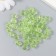 Plastic beads "Crystal polyhedron. Apple" Transparent set 20 g 1x1x1 cm