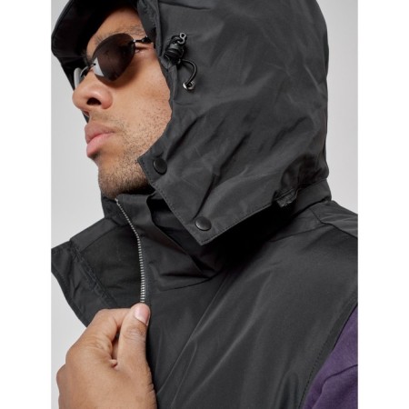 Luy jacket transformer male winter, size 48, black color-16