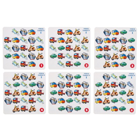 Educational game "Mathematical box. Transport"-4