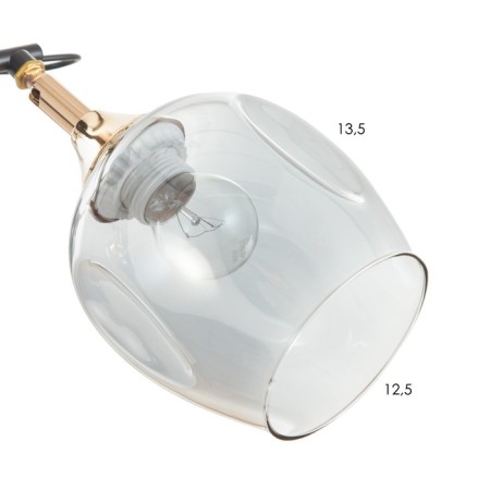 Chandelier N5031/3 COF+FGD coffee/gold 3x60W E27 60x60x24cm-6