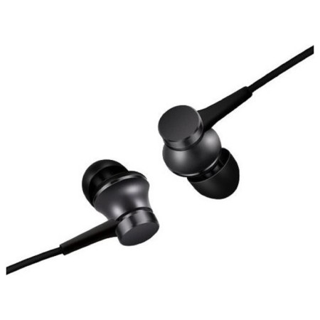 Headphones Xiaomi Mi In-Ear Basic ZBW4354TY, vacuum, microphone, 93 dB, 3.5 mm, 1.25 m, black-1