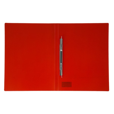 A folder with a spring -resource A4, 500 microns, a root of 15 mm, calligrata, up to 100 sheets, red-1