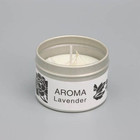 Aromatic candle in a jar, sea, flowers, 4.5x6 cm, mix-2