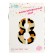 Foil ball 32 "number 8, leopard color