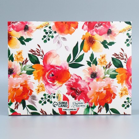 Confectionery box, Watercolor packaging, March 8, 20 x 15 x 5 cm-4