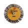 Circle of petal radial tundra, 60 x 20 x 6 mm, P40