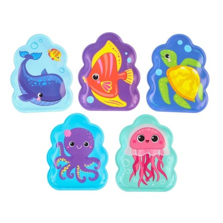 Bath toys "Underwater World" Book and finger theater, Baby Me-5