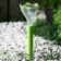 Garden lamp on the sunny battery "Green Flower", 6 × 29 × 6 cm, 1 LED, white glow
