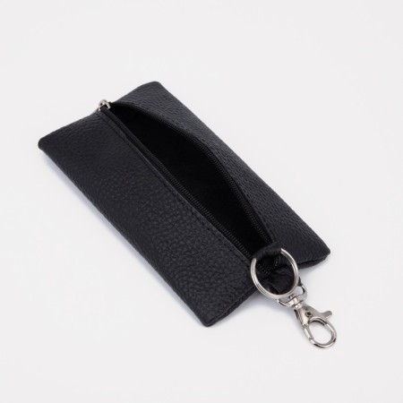 Lightning Keyhum, length 15 cm, ring, carbine, black color-1