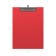 A tablet with A4, 2 mm clamp, Erichkrause Standard, cardboard/boumvinyl, red (clipboard)