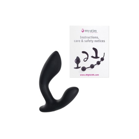 MYSTIM FLAVIO, silicone, black color, 9 cm-6