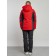 Ski costume female winter, size 50, red color