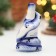Souvenir "Snakes with a bottle", Gzhel, 8.5 cm