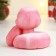 New Year. Symbol 2025. Figure soap "snake baby" gradient pink