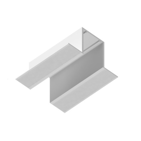 Mount for built -in installation Magnetic GL3600 WH, 68.54x31.1x41.5 mm, 2 pcs, white