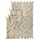 Carpet with contrast pattern of Ethnic, size 160x230 cm