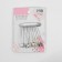 English pins, 51 mm, 10 pcs, silver color