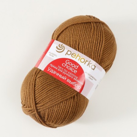 Yarn "Successful choice" 100% Acrylic volume, 200m/100g (124-sand)-1