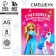 New Year. Fruster A5, 8 sheets "Unicorn"