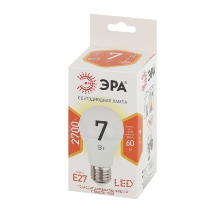 LED LED era Standard “Pear”, 7 watts, E27, 560 lm, 2700k, glow warm white-3