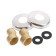 Everest bathtub "Everest" B22 -340M, two -manner, round spout, chrome