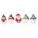 Board game walker "Penguins-thoroughs", 2-4 players, 5+