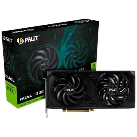 Видеокарта Palit GeForce RTX 4060 Ti Dual V1 8Gb (NE6406T019P1-1048D)-6