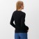 Women's longing with the assembly Minaku: Casual Collection Black Black, Rr. 44