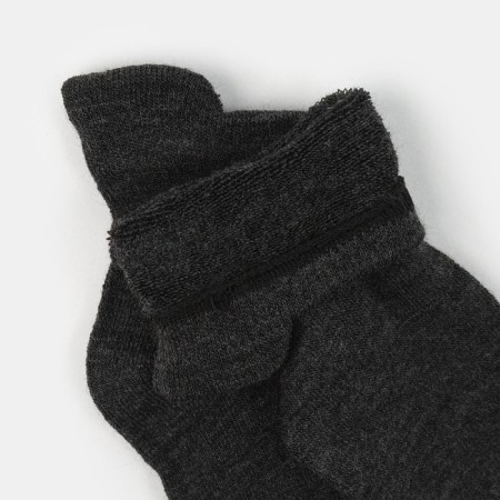 Socks male terry, color dark gray melange, size 27-29-1