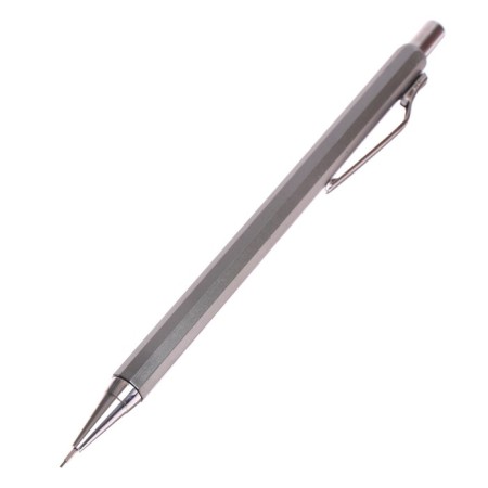 Mechanical pencil 0.5 mm, metallic housing, mix-4