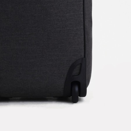 Small Small Small 20 ”,“ Cartes Factory ”, lightning department, external pocket, 2 wheels, dark gray color-2