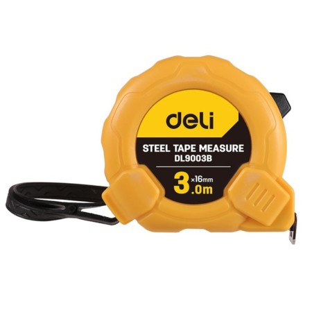 Deli DL9003B 98278 roulette, shockproof case, 3 m x 16 mm-3
