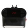 Portable heater Luazon LTO-09, 500W, 23 m², 2 modes, black, Eurovilka