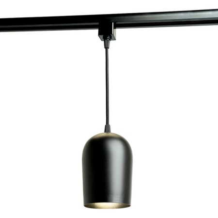 Single -phase track lamp for Feron AL197, IP20, E27, 50 W, 90x90x145 mm, Black color-1