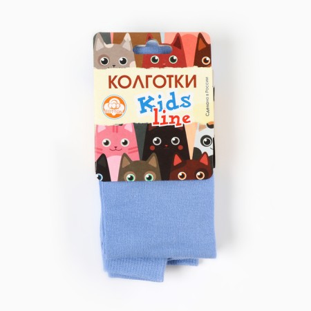 Pantyhose children, blue color, height 62-68 cm-3