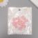 Decor for creativity plastic "Strawberry candy" set 6 Sh 1.5x3x1 cm