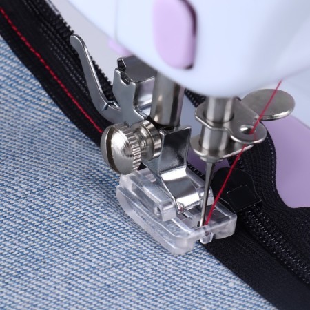A paw for sewing machines, for sewing a secret lightning, 2.1 × 1.5 cm-3