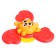 Toy for swimming in the bathroom "Spinner", set, 3 pcs.